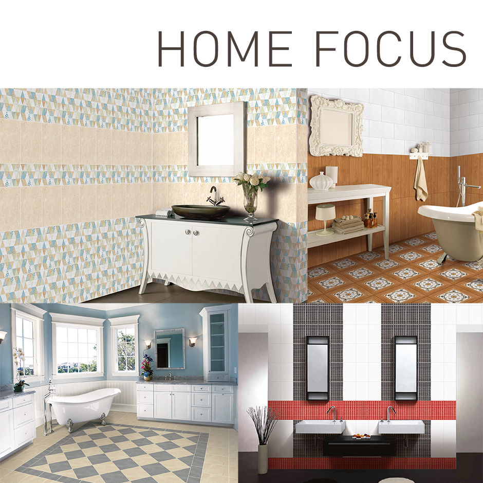 Home Focus กระเบื้องลายสวยเติมดีไซน์ให้ห้องน้ำ