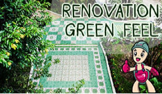 RENOVATION GREENFEEL เติมธรรมชาติด้วยกระเบื้อง